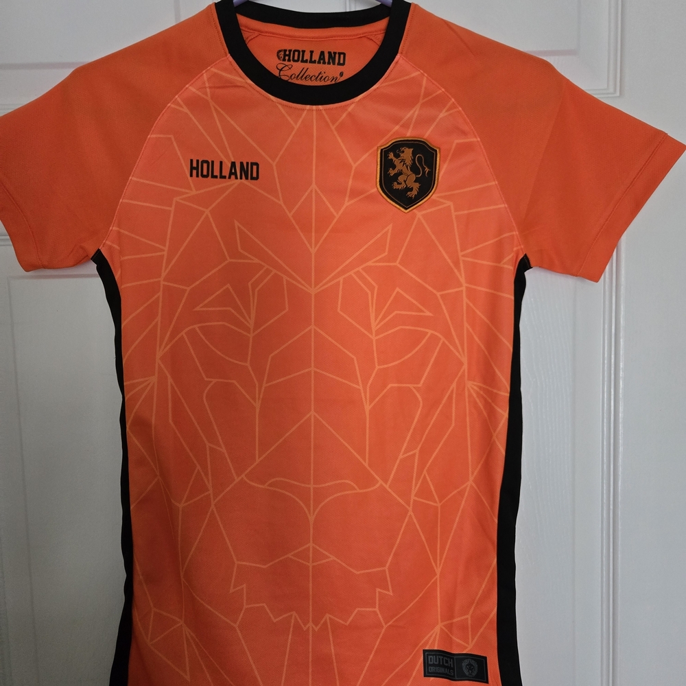 Holland Kids Orange Soccer Jersey - - Picture 5 of 5